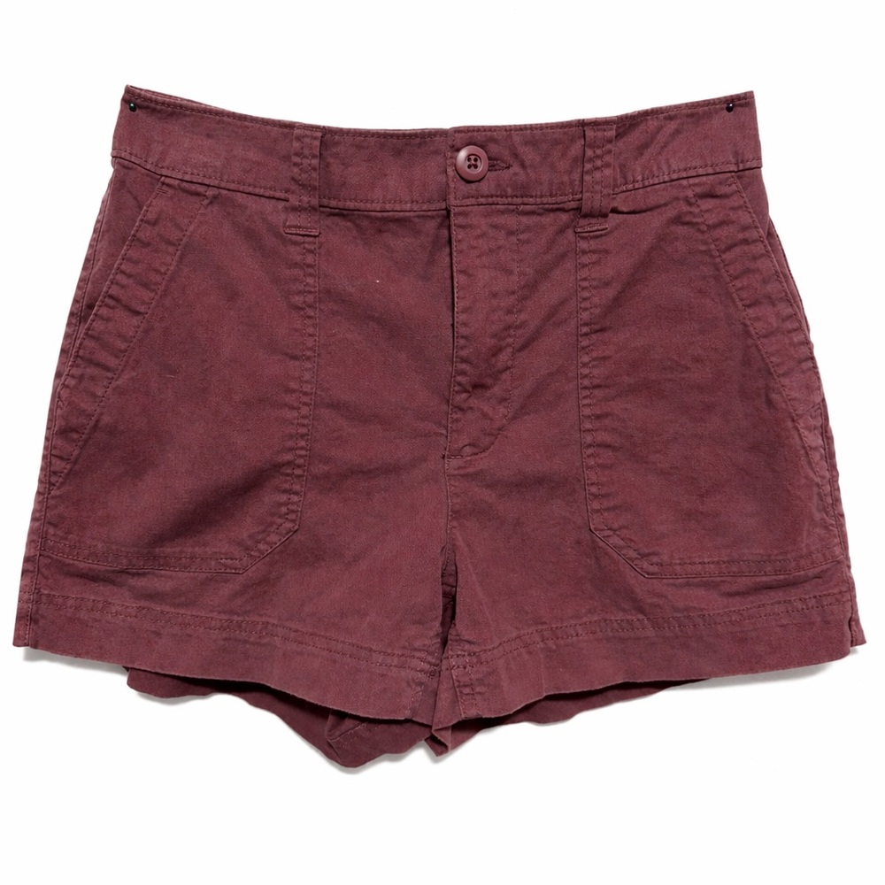 Old Navy High Waist Burgundy Women's Shorts